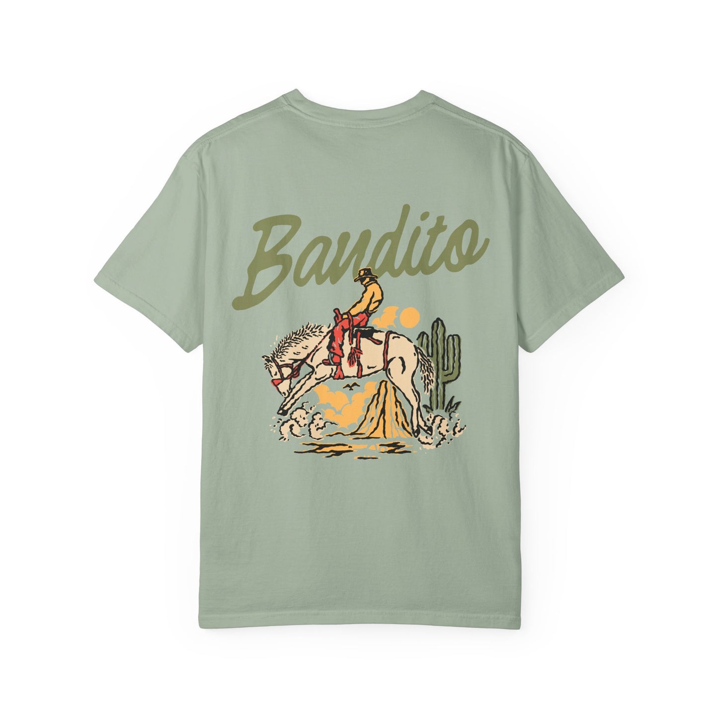 Cowboy Bucking Horse Tee